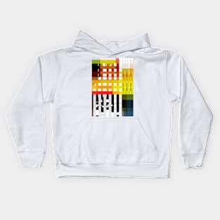 Abstract Building Kids Hoodie